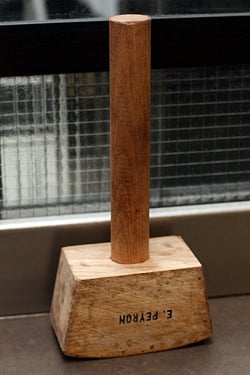 wooden mallet