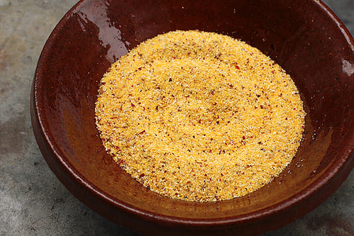 red corn polenta