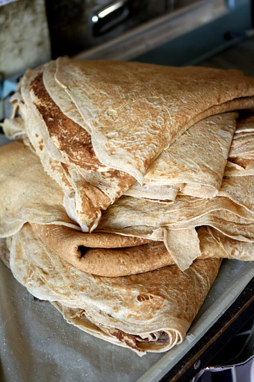 Bread saj Shrak (Markook)