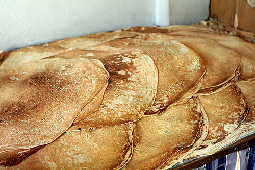 Lebanese breads - saj