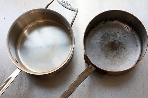 Vintage Small Stainless Steel Saucepan Made in Korea Korea Cookware / 2 Cup  Saucepan 