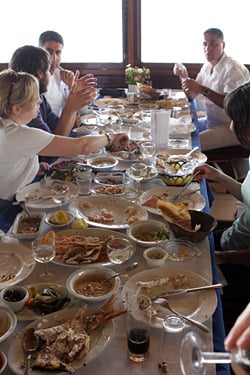 lebanese table