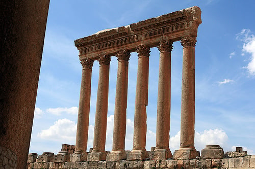 ruins in Lebanon