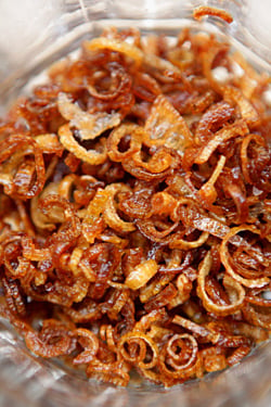 deep-fried shallots of beef curry recipe