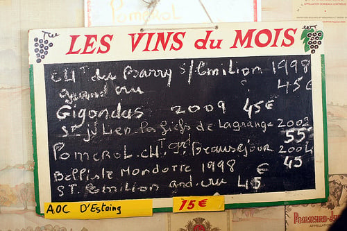 Les vins du mois