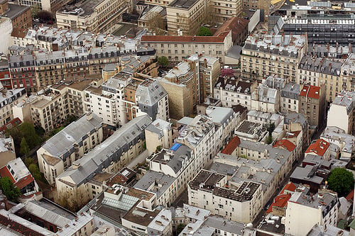 view from ciel de paris