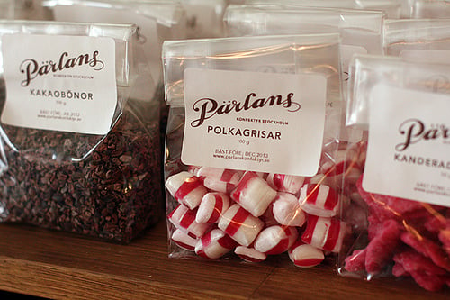 Swedish peppermints at Pärlans Confectionary/Konfektyr