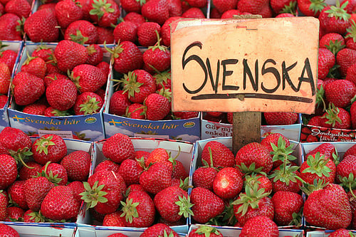 sweden strawberries