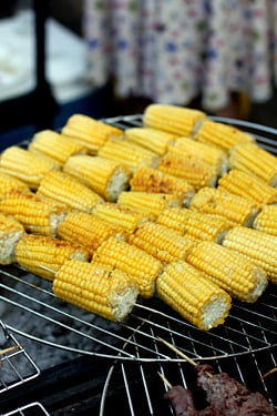 grilled corn