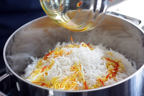 rice and saffron