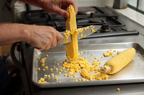 Corn kernels