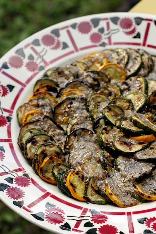 grilled vegetables