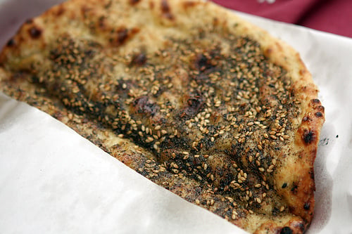 seasame za'atar pita