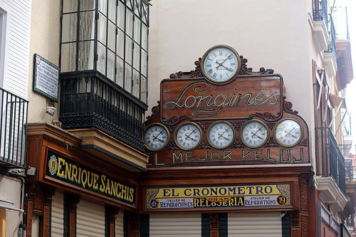 seville clock shop