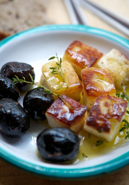 Halloumi cheese recipe