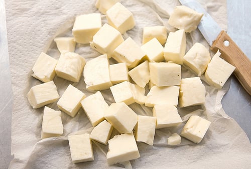 Halloumi cheese recipe