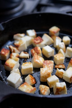 Halloumi cheese recipe