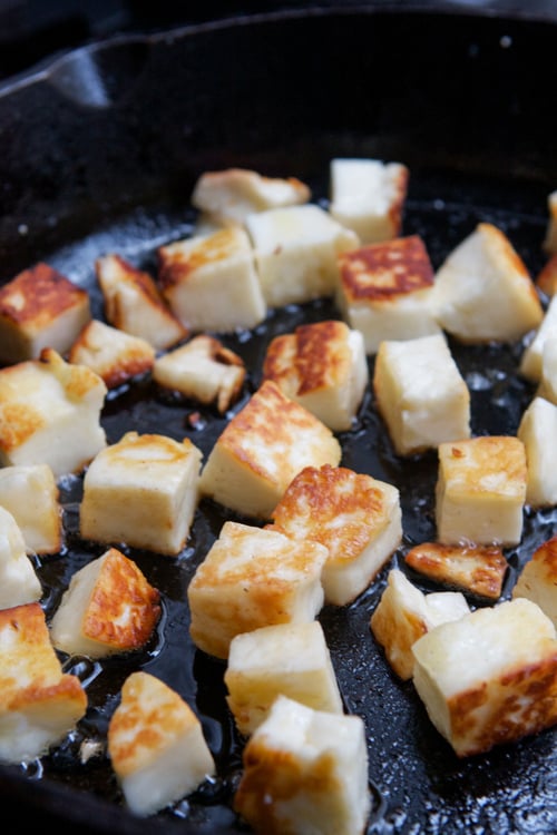 Halloumi cheese recipe