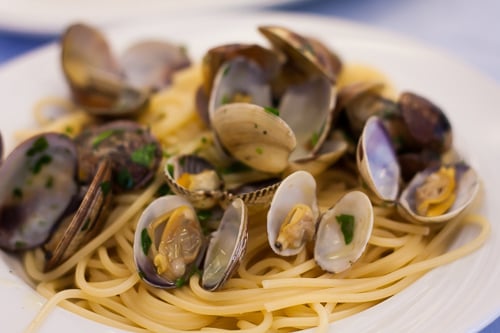 Sicily - pasta with clams