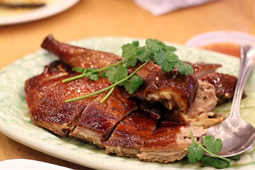 roast duck at Saigon