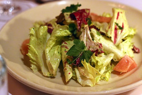 Chicory salad at Chez Panisse