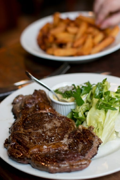 A Very Good Steak Frites In Paris David Lebovitz Café Des Musées