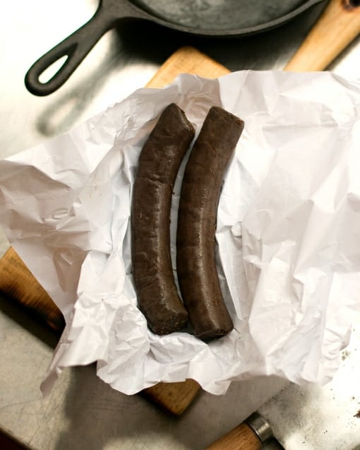 From left to right: Swedish Potato Sausage, Boudin Blanc Mild