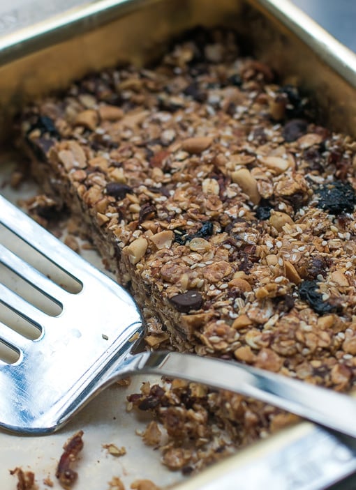 No-bake granola bars