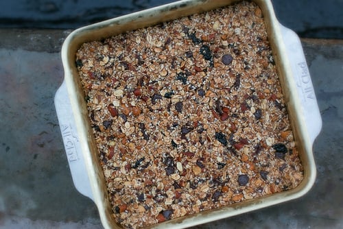 No-bake granola bars