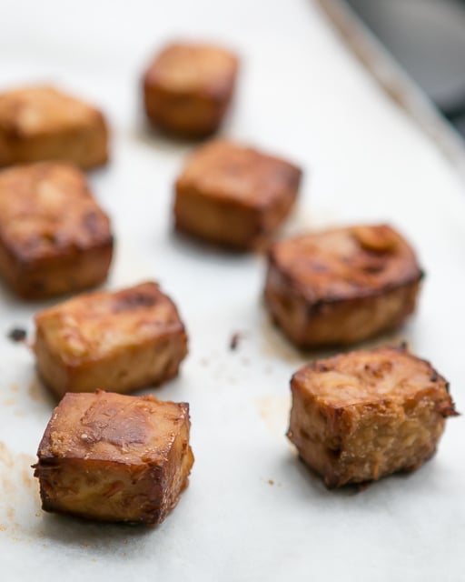 Baked Marinated Tofu Recipe-9