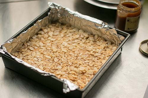 Almond Honey Squares