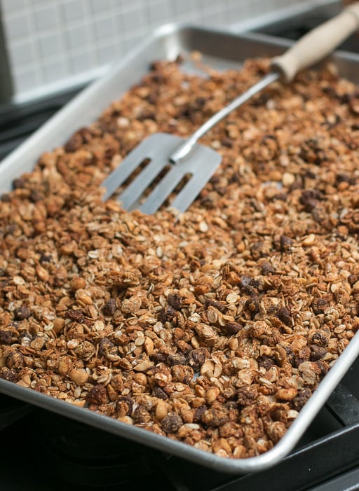 Peanut Butter and Chocolate Chip Granola