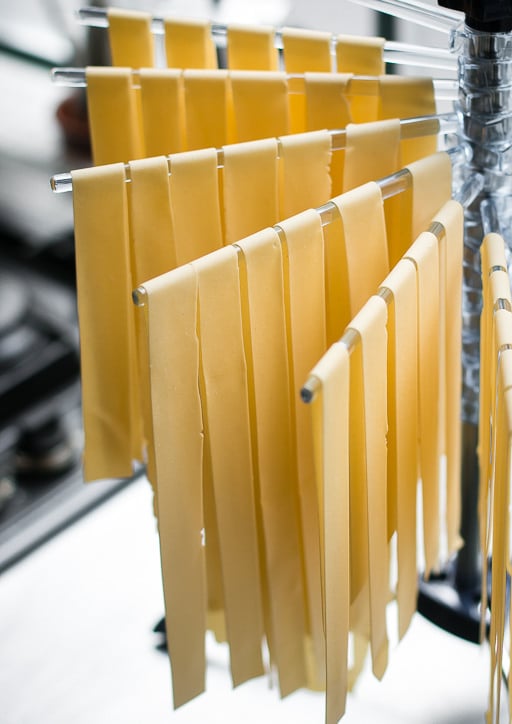 Ramp/Wild Garlic pasta