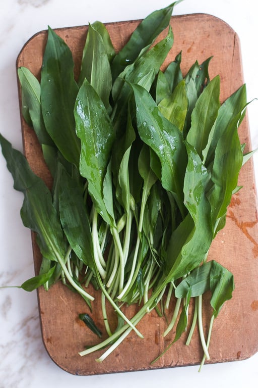 Ramp/Wild Garlic pasta