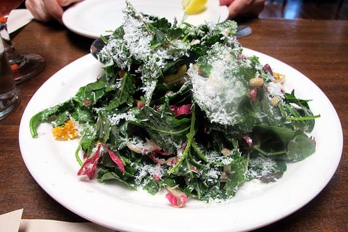 kale salad at Cook's County LA