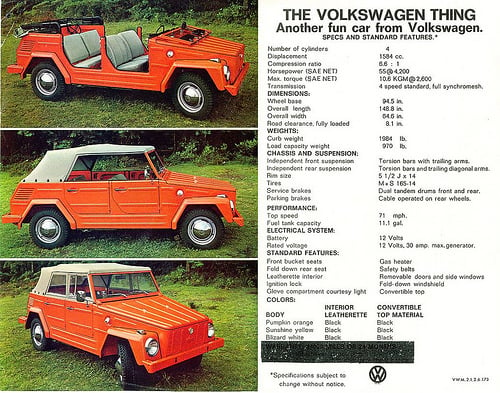 VW "Thing" ad