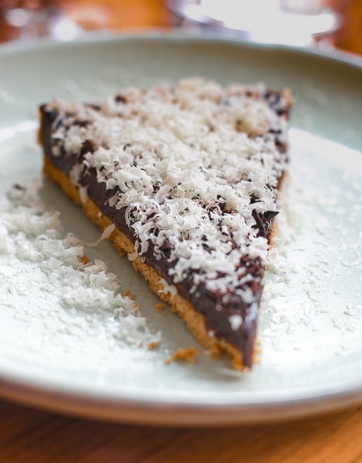 Le Servan Paris chocolate caramel tart