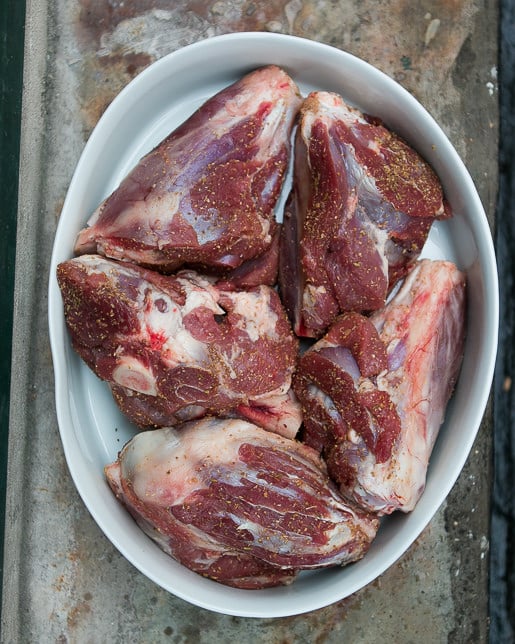 Coffee-Braised Lamb Shanks