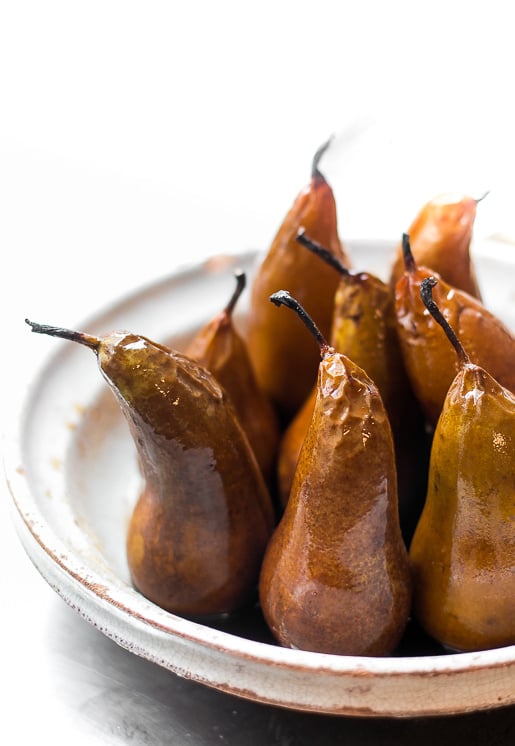 Marsala-Baked Pears