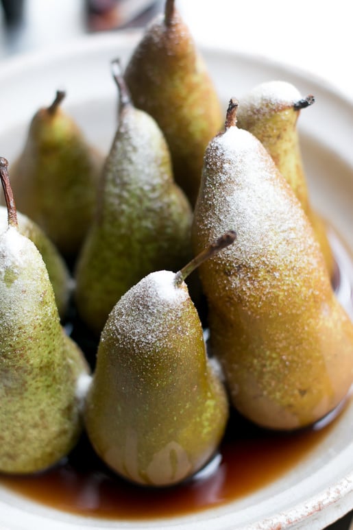 Marsala-Baked Pears