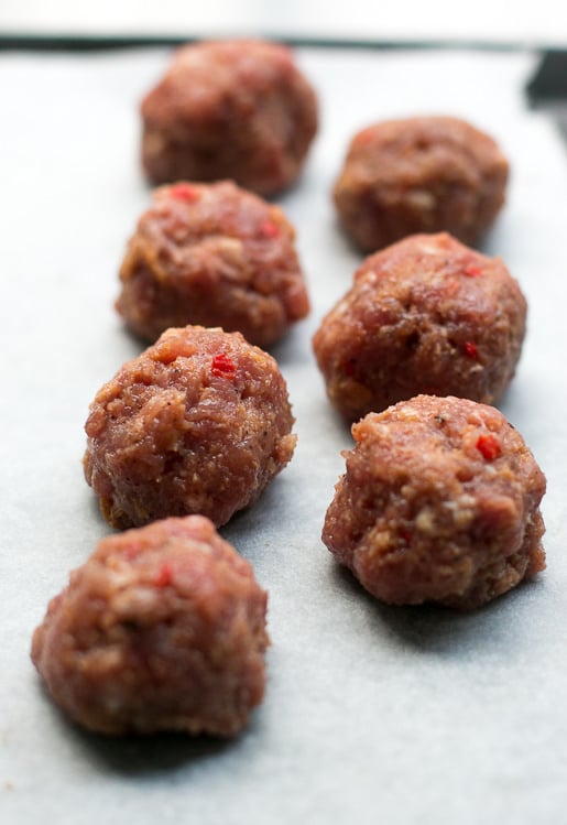 Cranberry-Glazed Meatballs