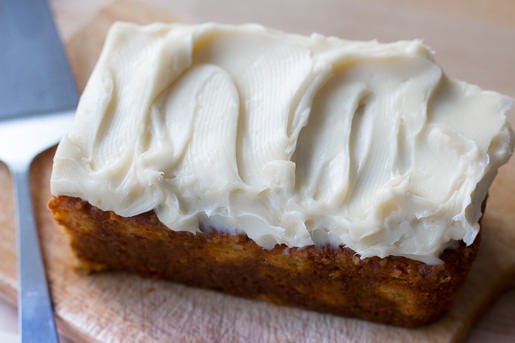 Sweet Potato and Apricot Cake with Cream Cheese Frosting