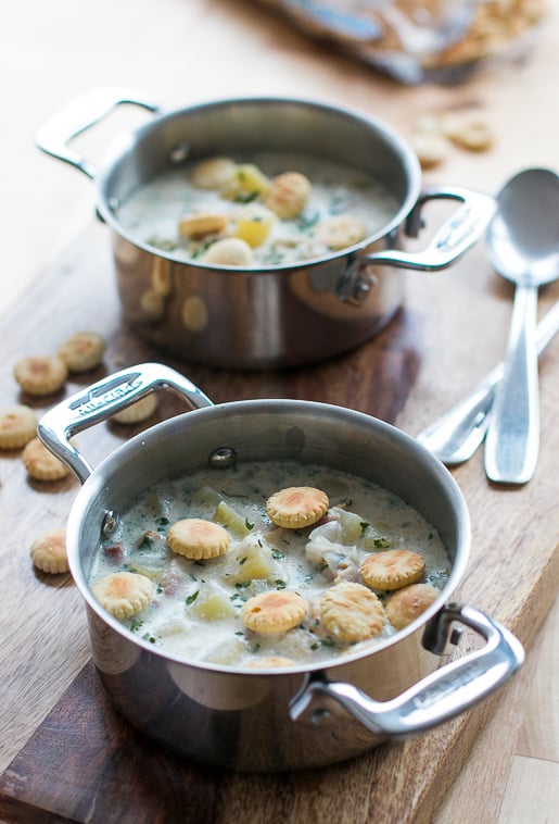 Creamy New England Style Clam Chowder Recipe