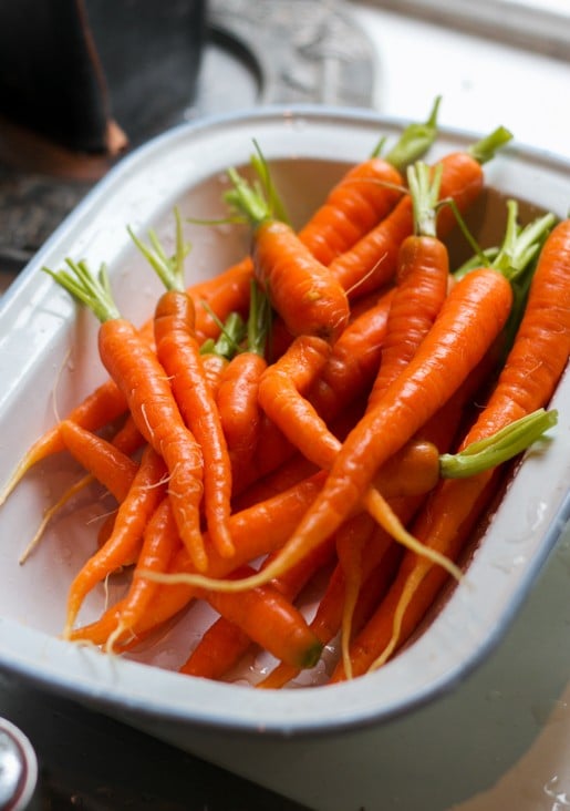 Carrots at Ballymaloe