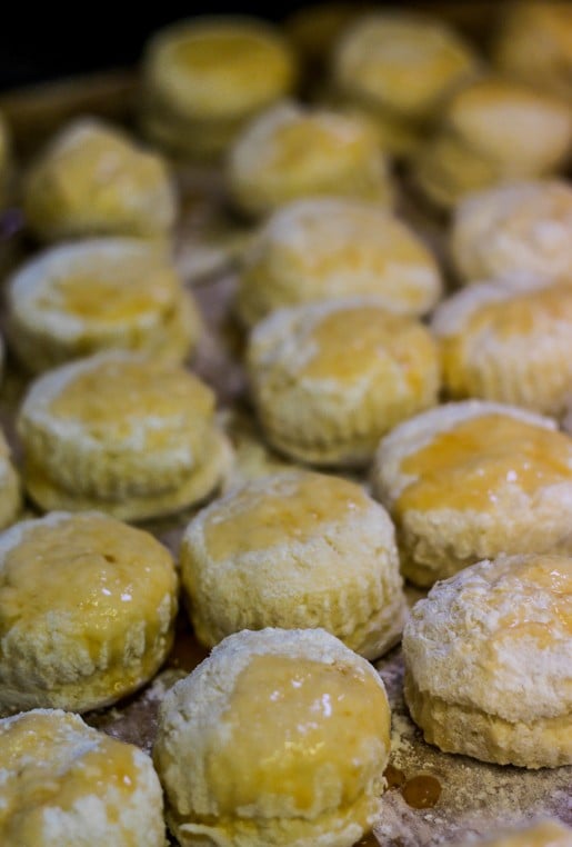 Irish scones unbaked