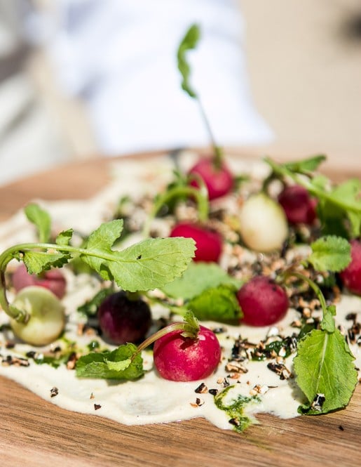 French radishes