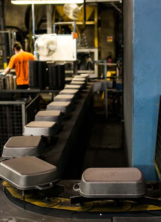 Le Creuset factory in France