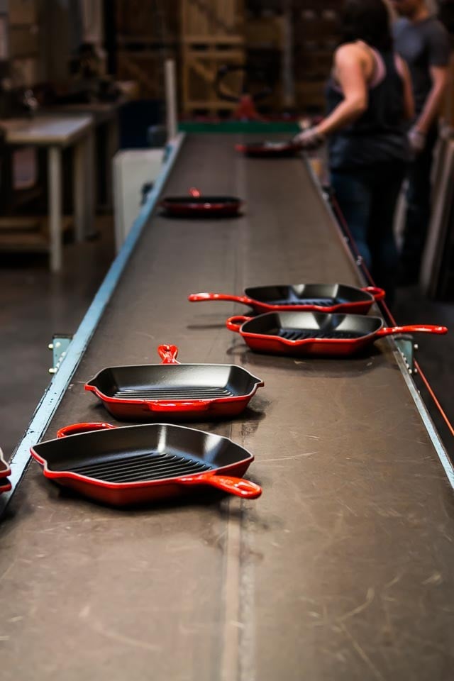 Le Creuset-grill pans