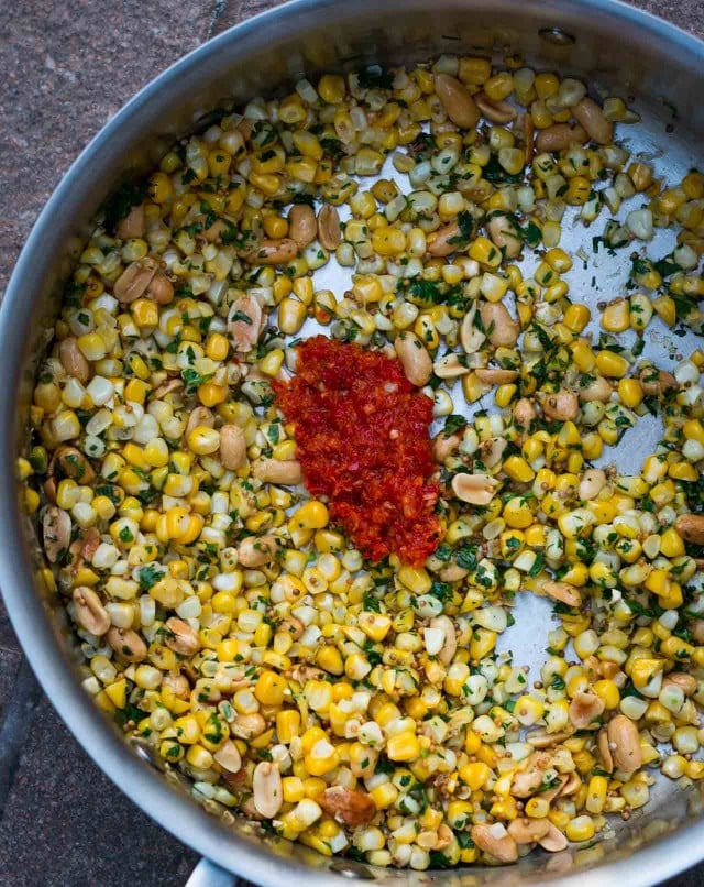 Indian Spiced Corn