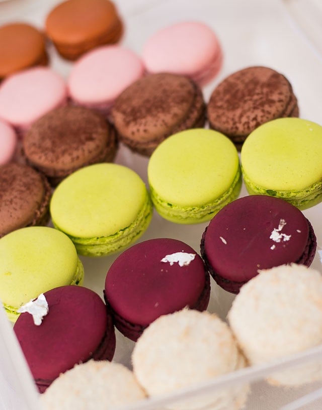 Macarons at Le Bristol Restaurant Hotel Paris